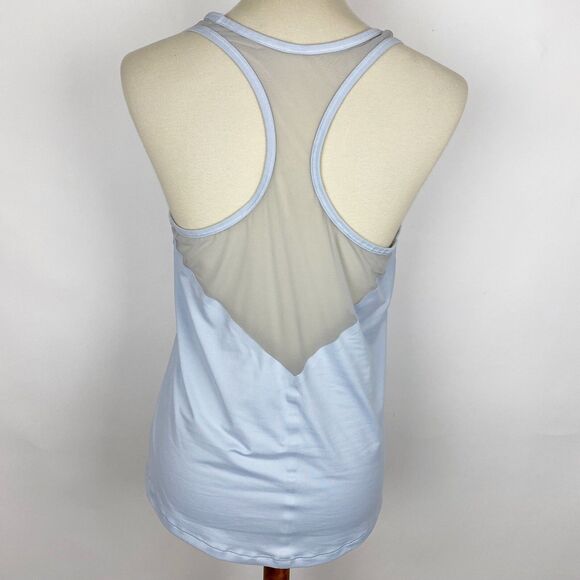 ATHLETA Gray Heat Chi Tank Top Mesh Back - Size XS - Picture 4 of 6